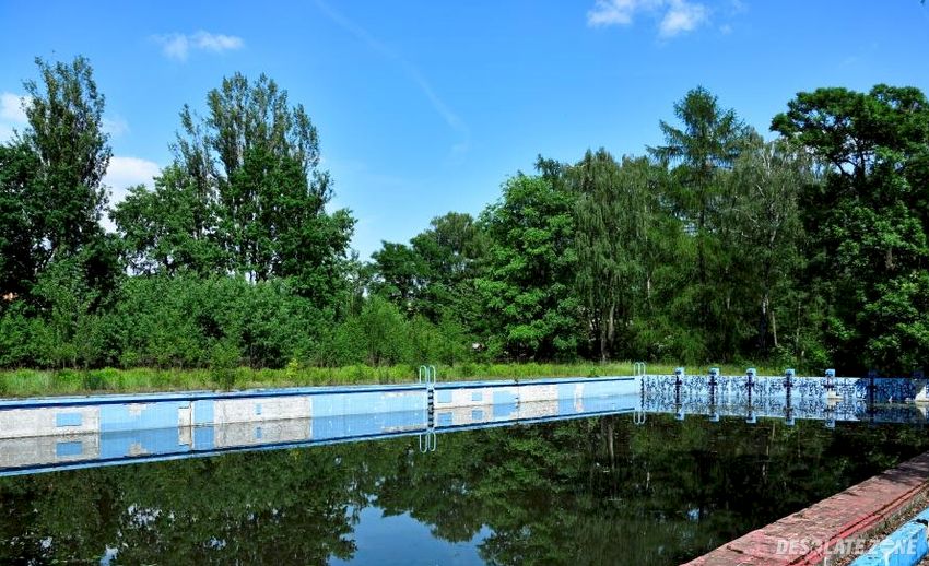 Opuszczony basen budowlani, Łódź