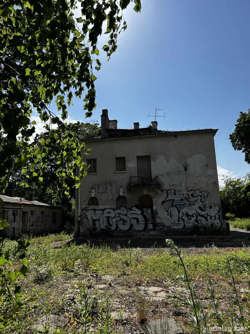 Opuszczony budynek, warszawa
