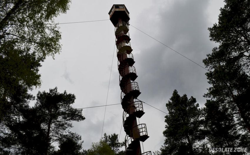 Wieża obserwacyjna, poligon biedrusko