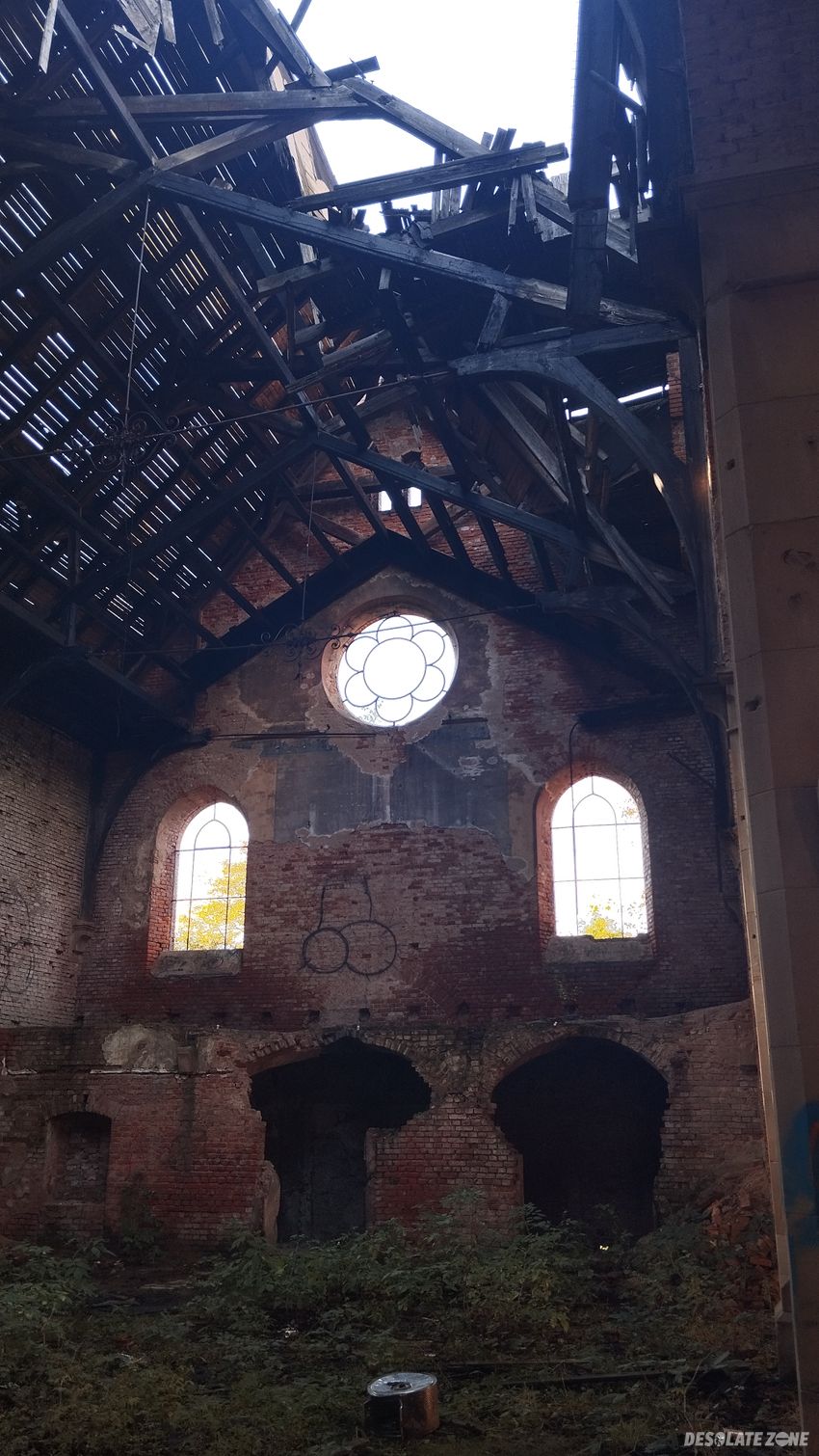 Ruina dawnego kościoła ewangelickiego