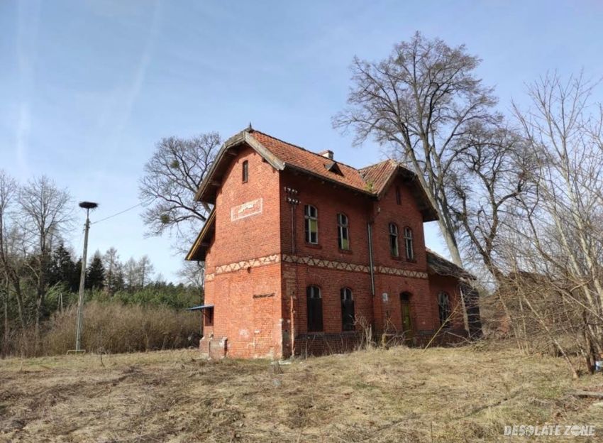 Opuszczona stacja kolejowa