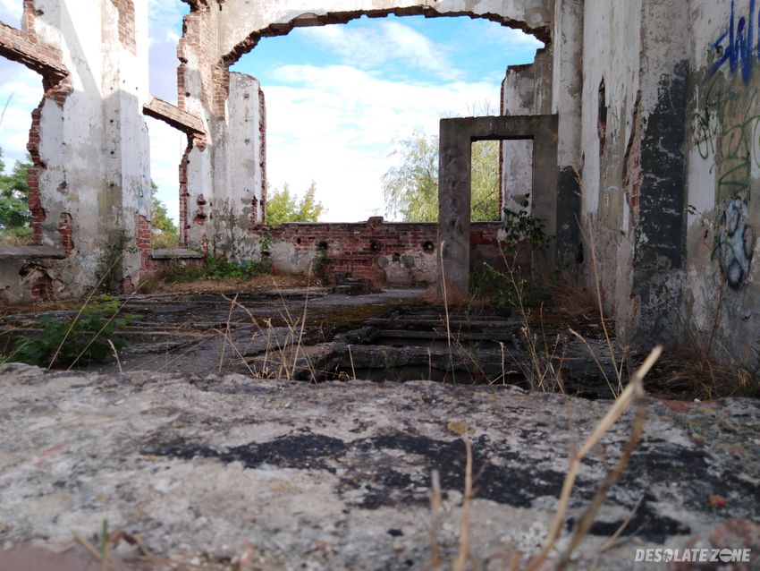 Ruina oczyszczalni ścieków, tomaszów mazowiecki