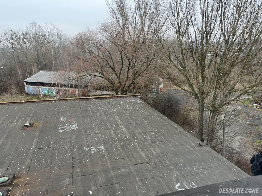 Opuszczony zakład przemysłowy