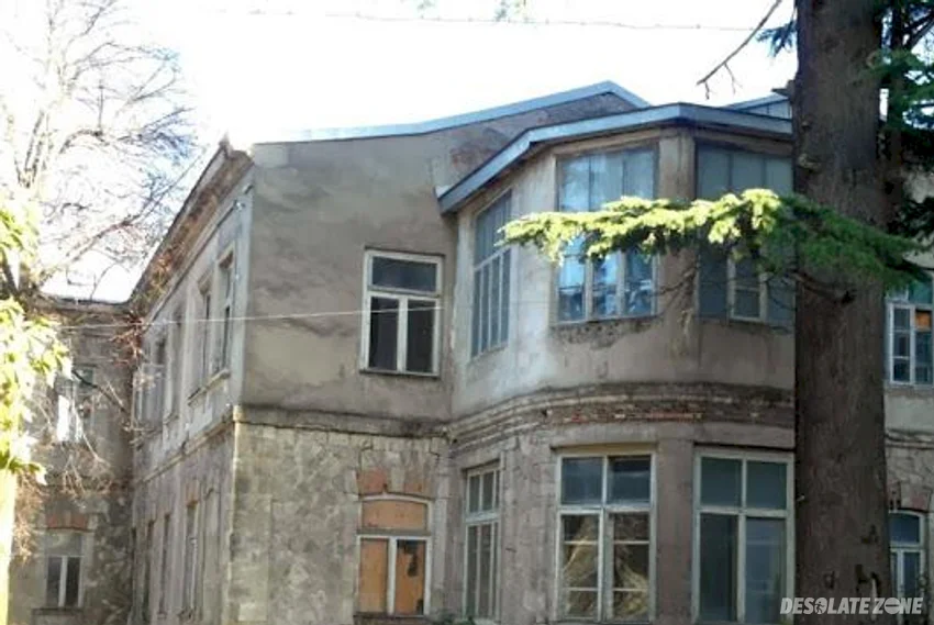 Opuszczony szpital, gruzja - chiatura