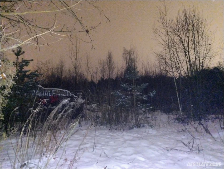 Spalone gospodarstwo w Łodzi