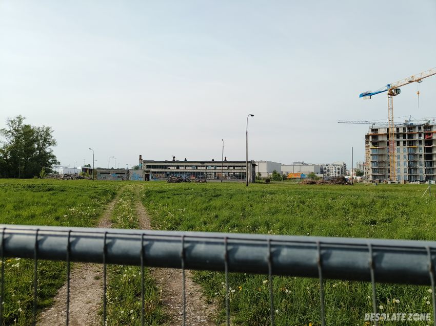 Opuszczona hala Łęg kraków