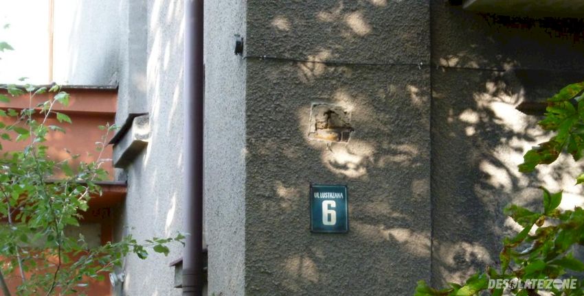 Opuszczona willa, warszawa