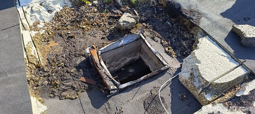 Opuszczony blok mieszkalny