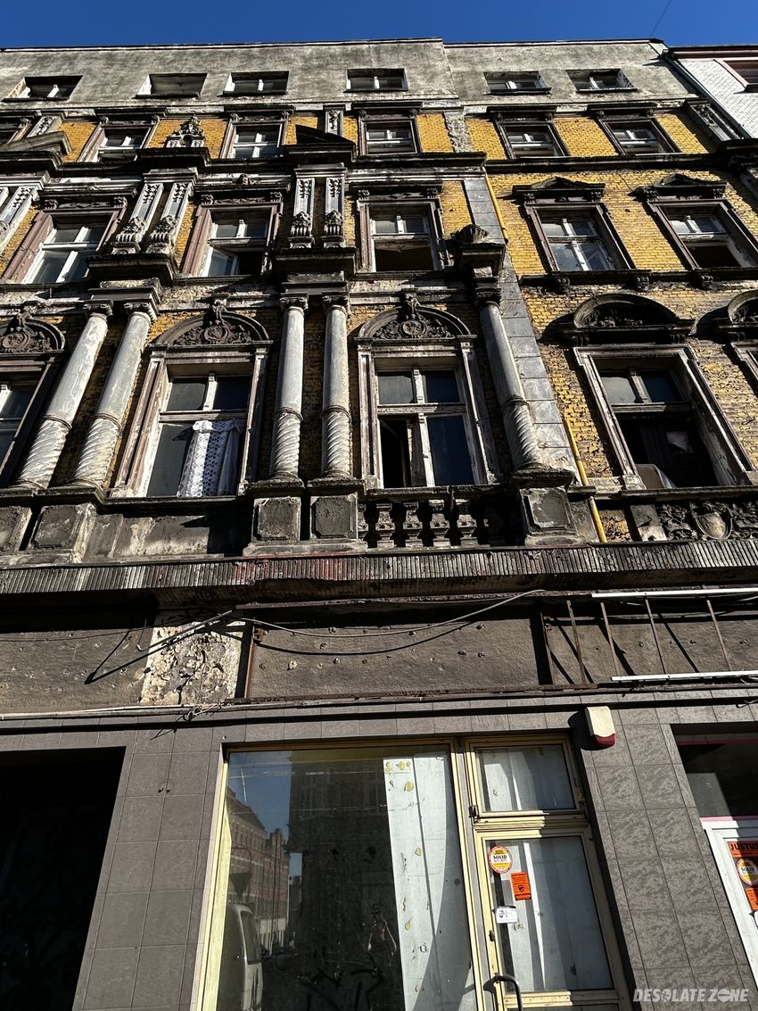 Zabytkowa kamienica - chorzów