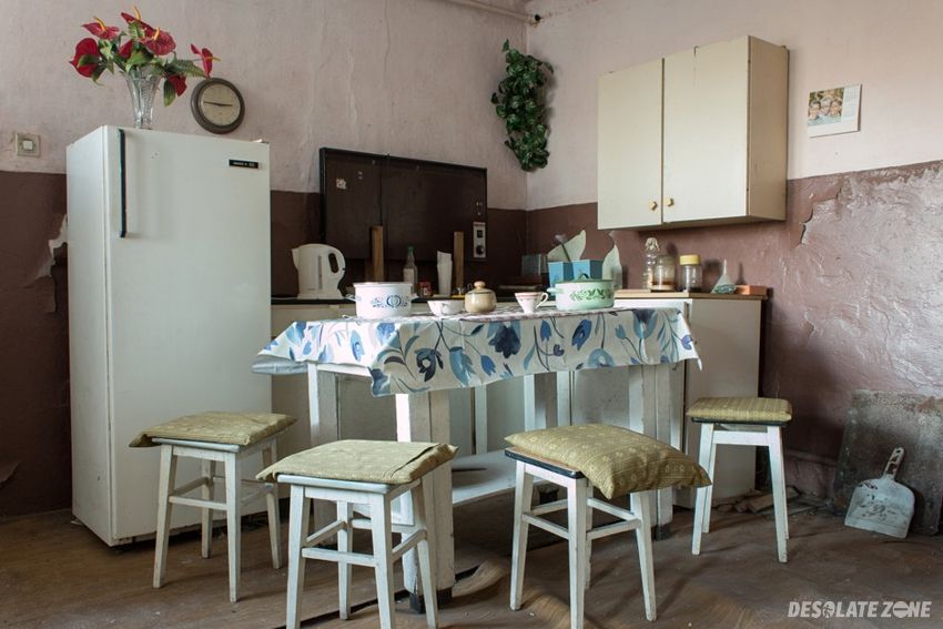 Opuszczona willa w idealnym stanie