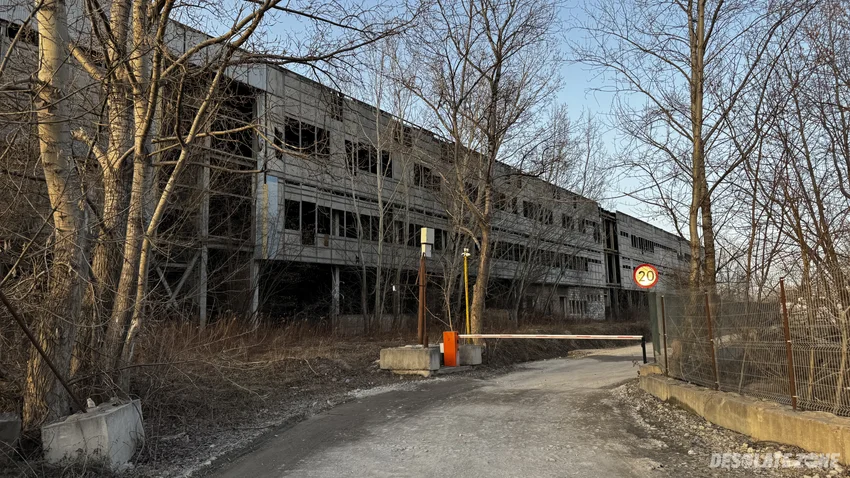 Opuszczona część budynku.( zakłady ursus) warszawa ursus