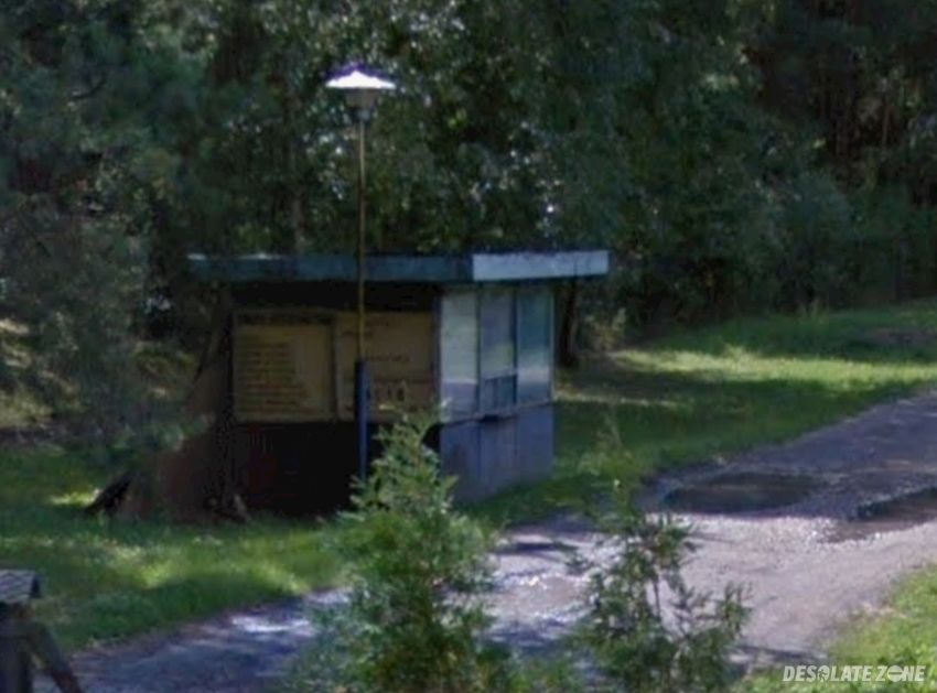 Opuszczona oczyszczalnia ścieków saczyn