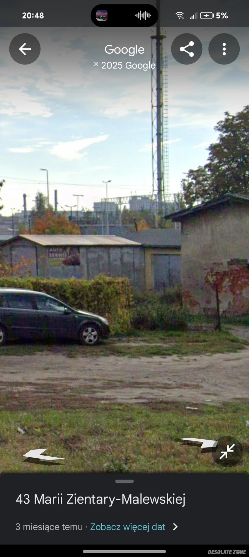 Opuszczone budynku gospodarcze