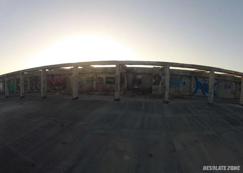 Opuszczony nadmorski szpital, cagliari, sardynia