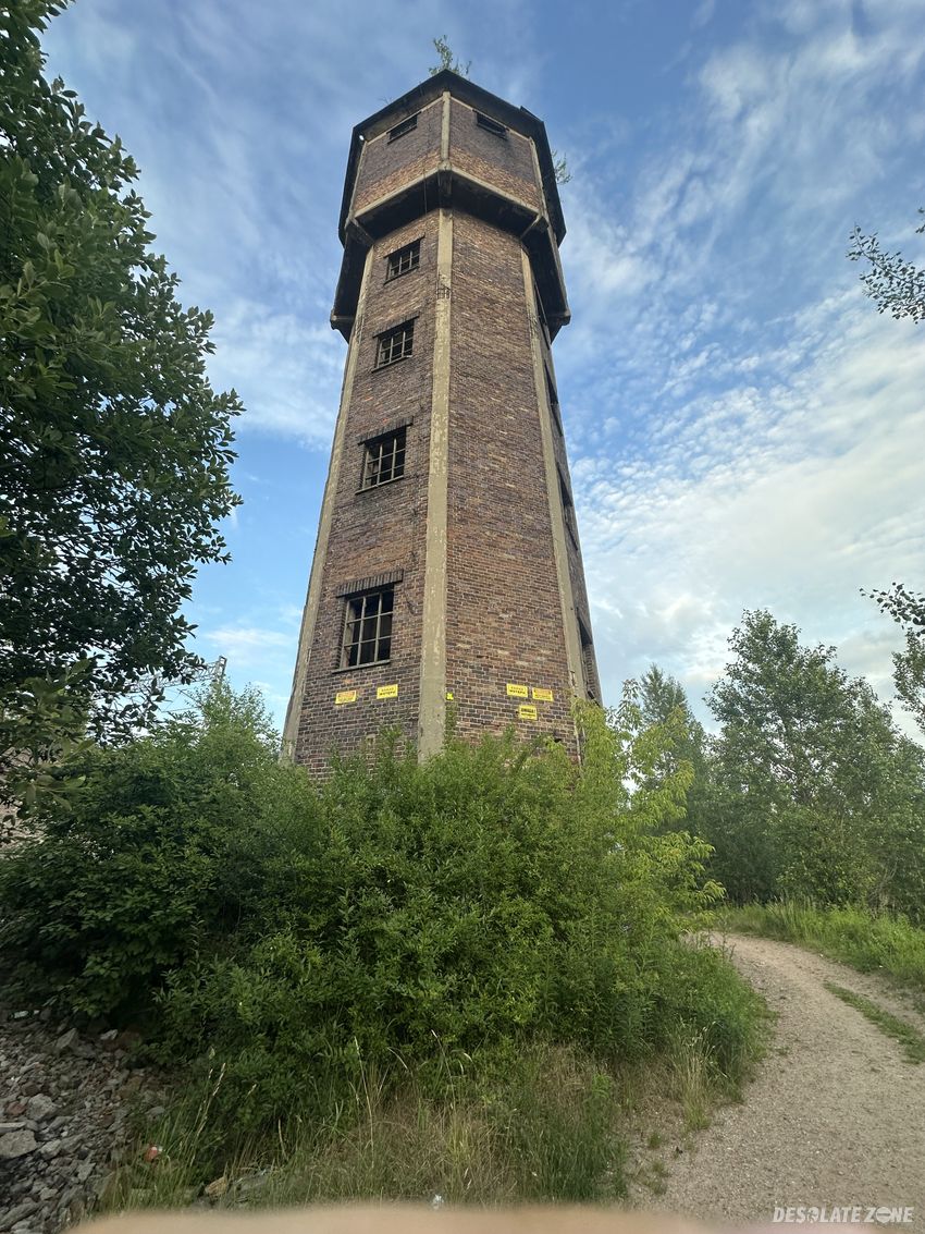 Wieża ciśnień huty 1 maja, gliwice