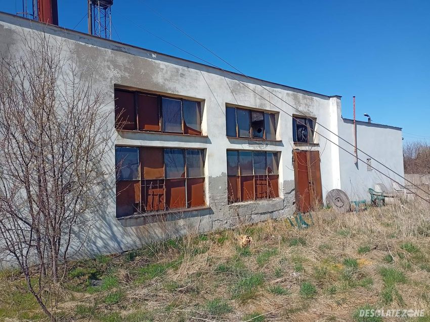 Opuszczoną kotłownia