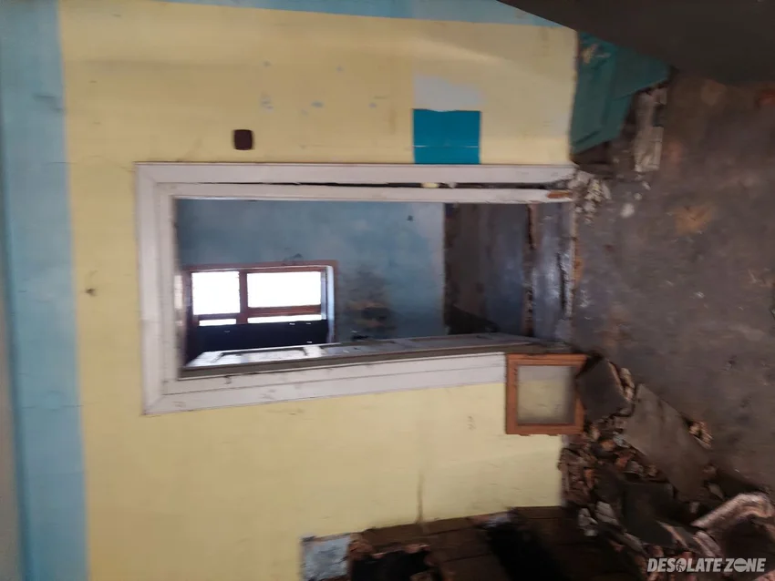 Opuszczone małe gospodarstwo