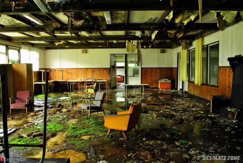 Opuszczony ośrodek kolonijny - inowłódz