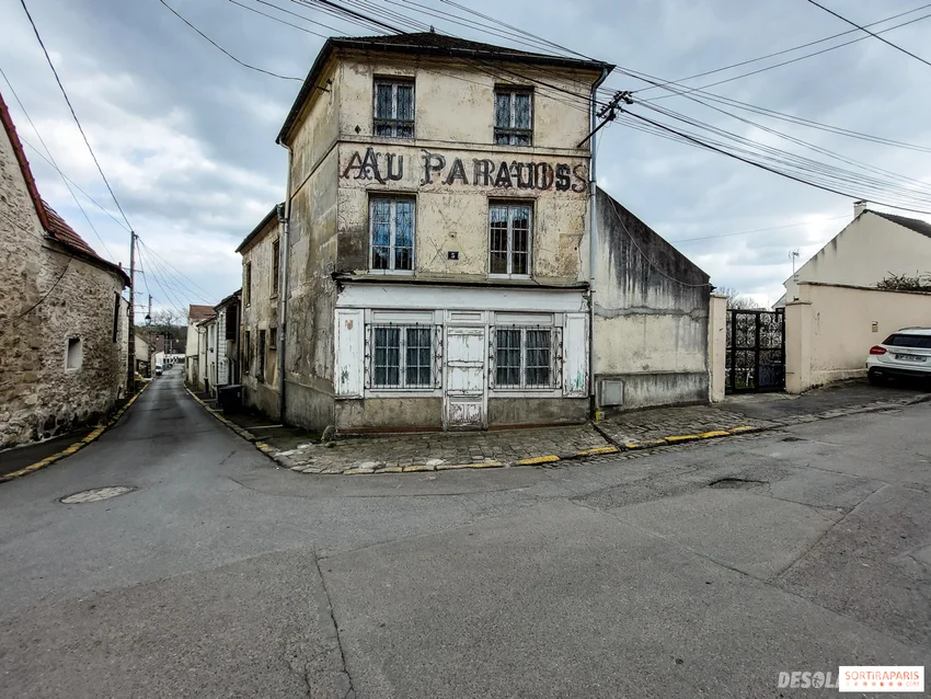 Opuszczona wieś goussainville, goussainville