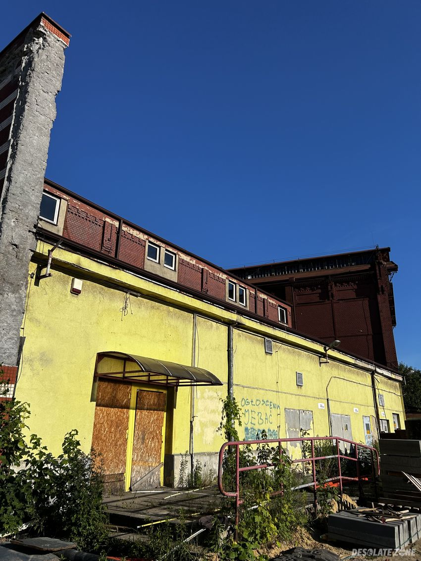 Stara opuszczona palarnia kawy