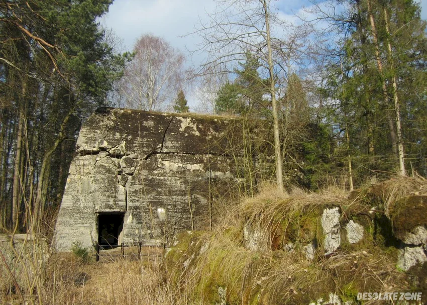 Hochwald - b u n k r y niemieckie, pozezdrze