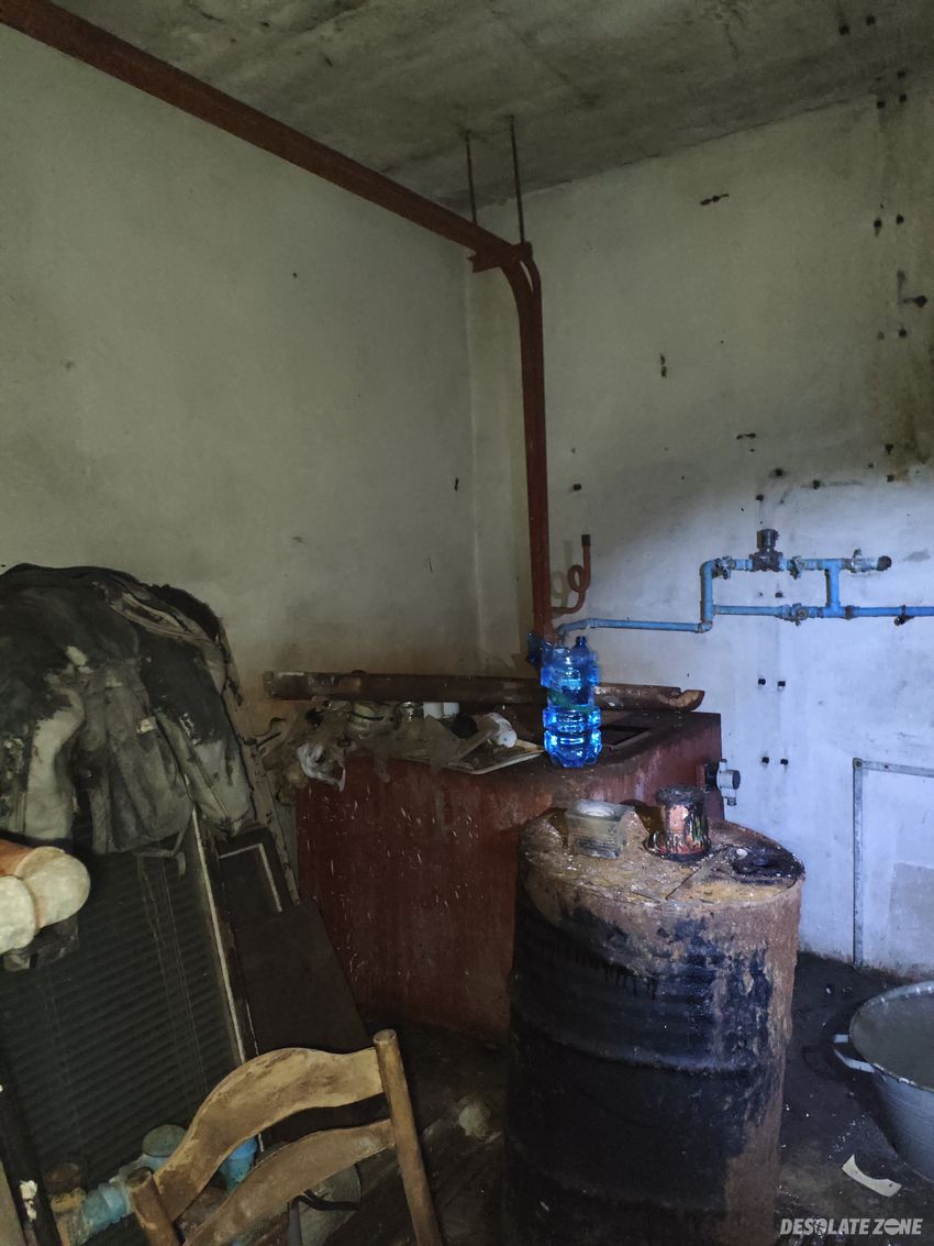 Opuszczony budynek ciepłowniczy