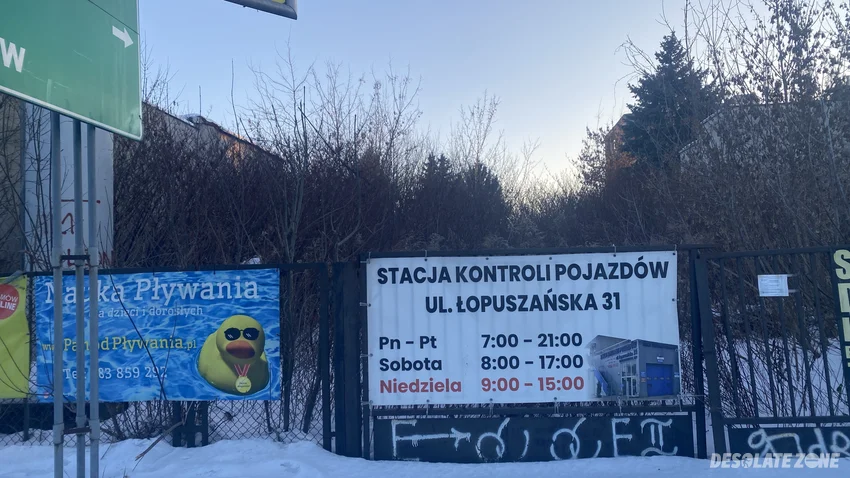 Opuszczony serwis opon