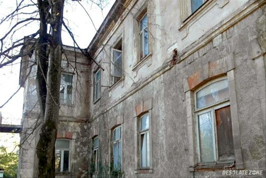 Opuszczony szpital, gruzja - chiatura
