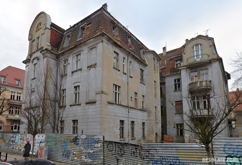 Opuszczona kamienica, poznań