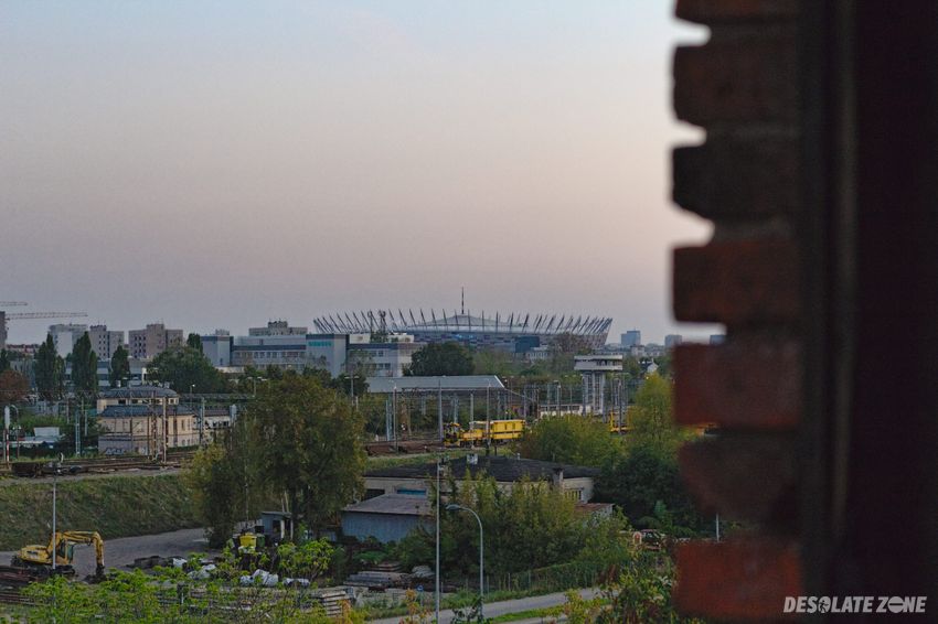 Zabudowania na terenach nieistniejącego młynu michla na pradze, warszawa