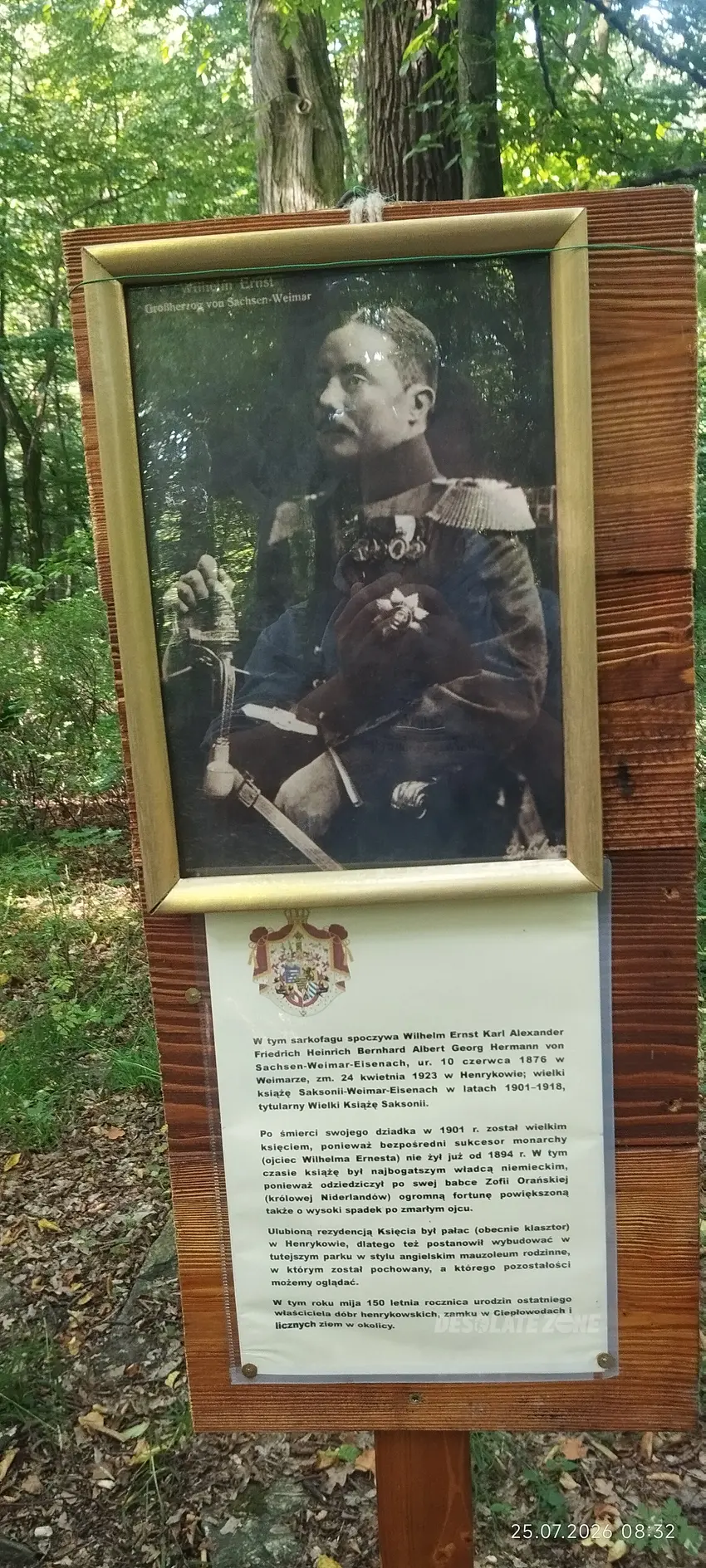 Grobowiec wilhelma ernsta - zdjęcie 1/5
