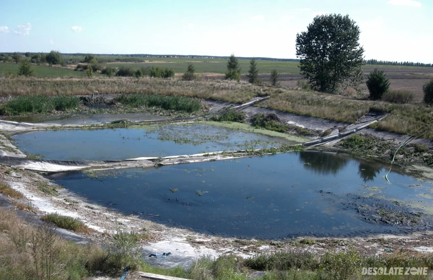 Opuszczona oczyszczalnia typu l e m n a