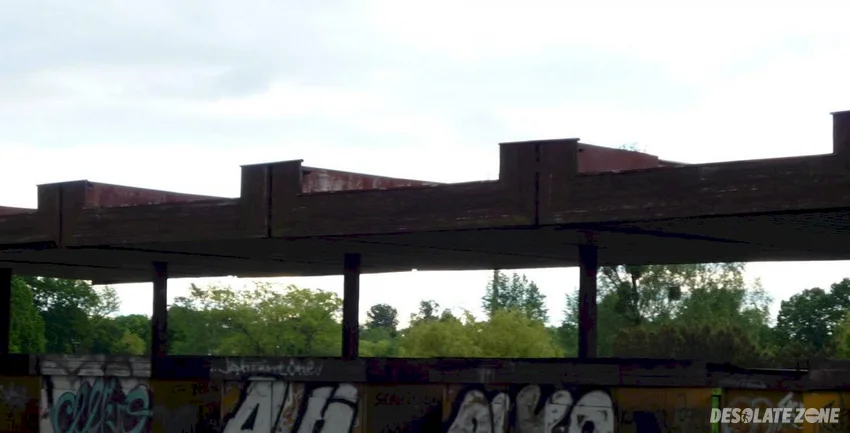 Opuszczony stadion, wrocław