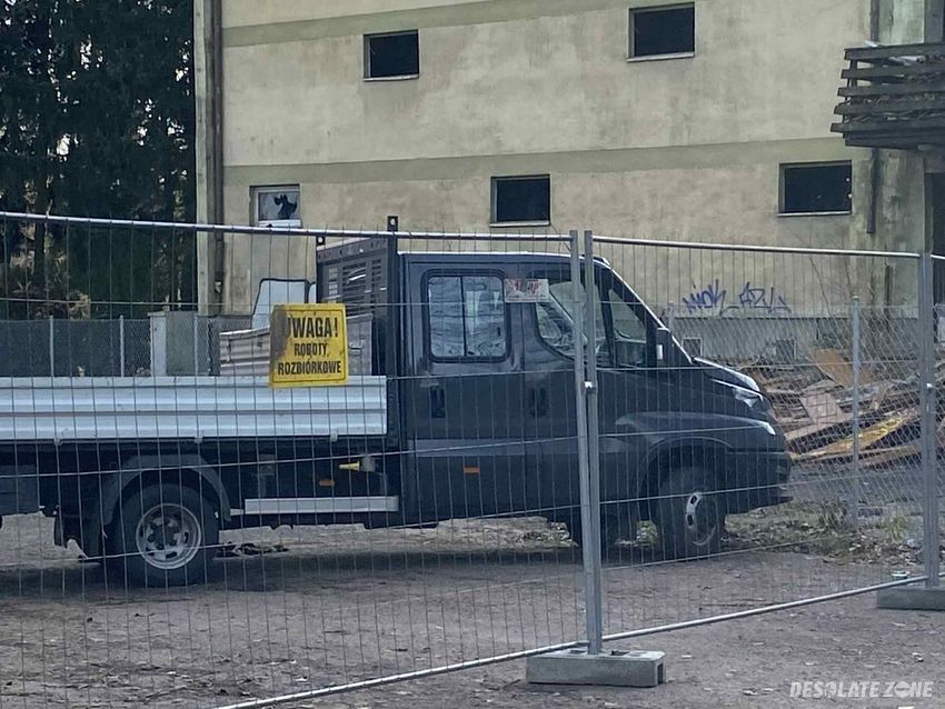 Opuszczony ośrodek szkolenia policji