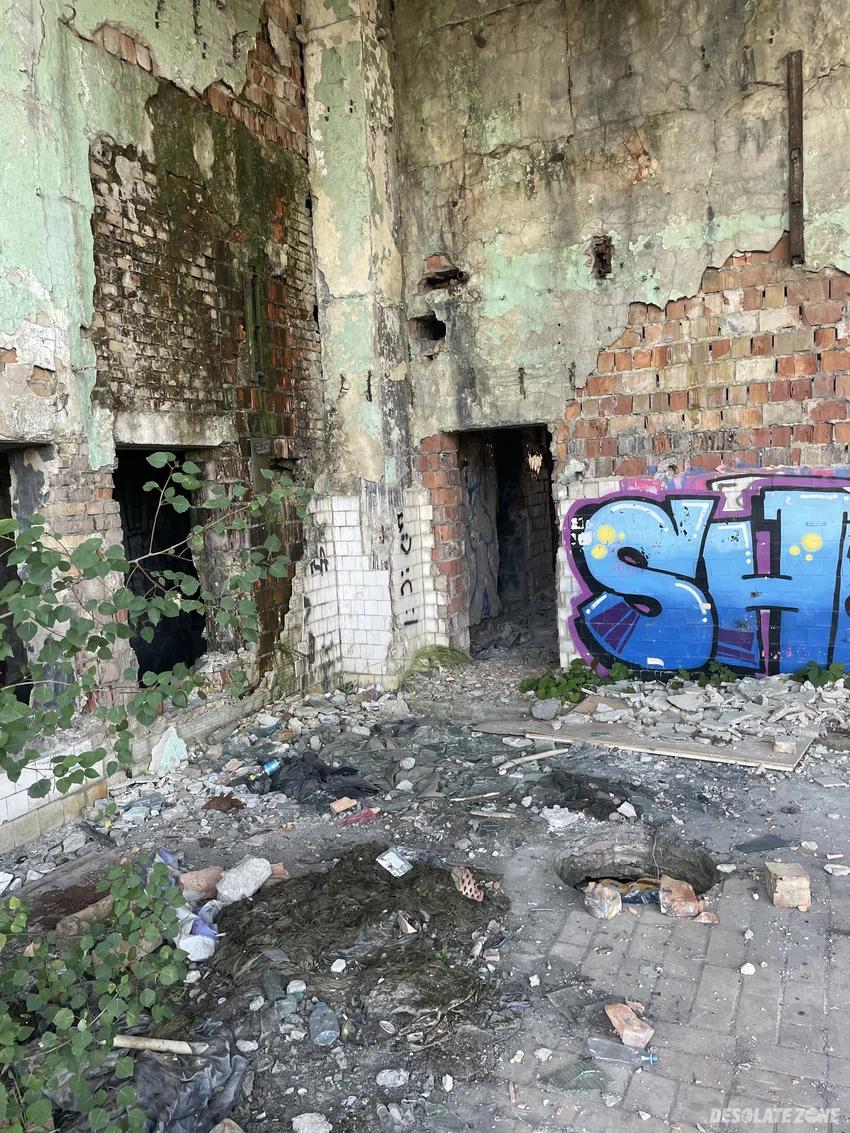 Opusczona fabryka tkanin silwana, gorzów wlkp.