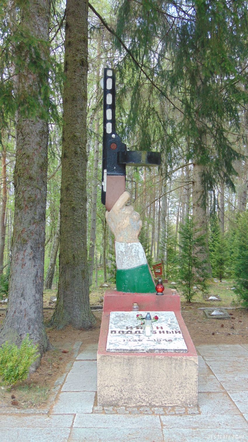 Cmentarz wojenny/cmentarz wojskowy, okolice bornego sulinowa