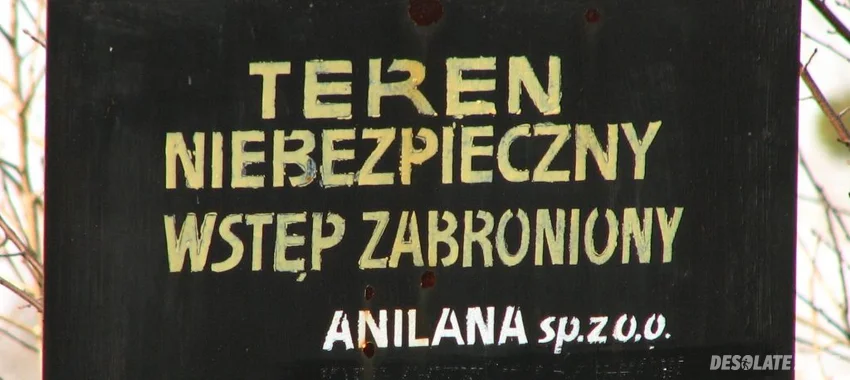 Schrony na terenie anilany, Łódź