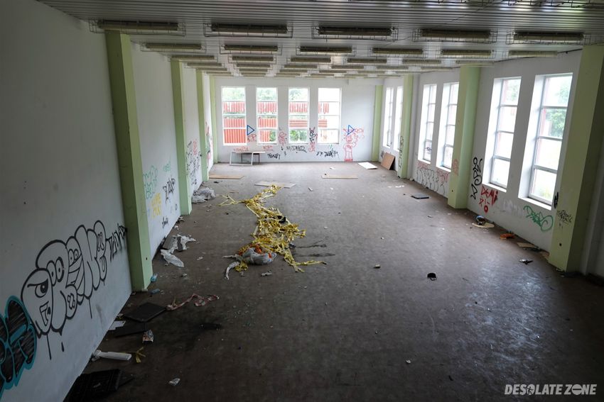 Opuszczony ośrodek przygotowań piłkarskich