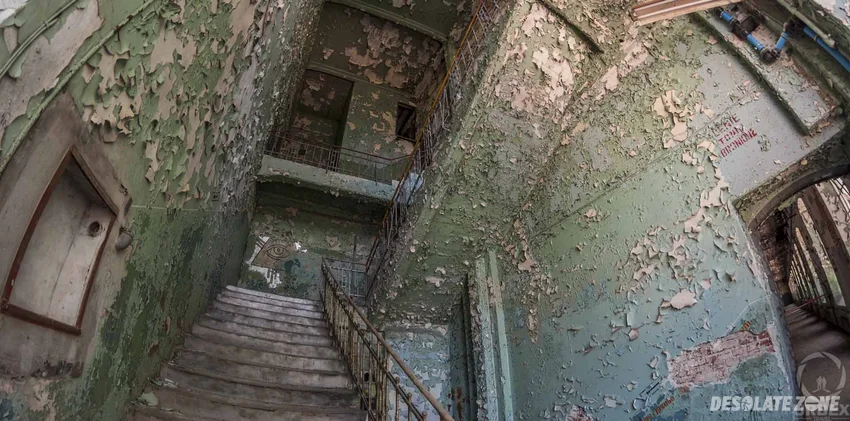 Drukarnia tkanin na terenie zakładów scheiblera