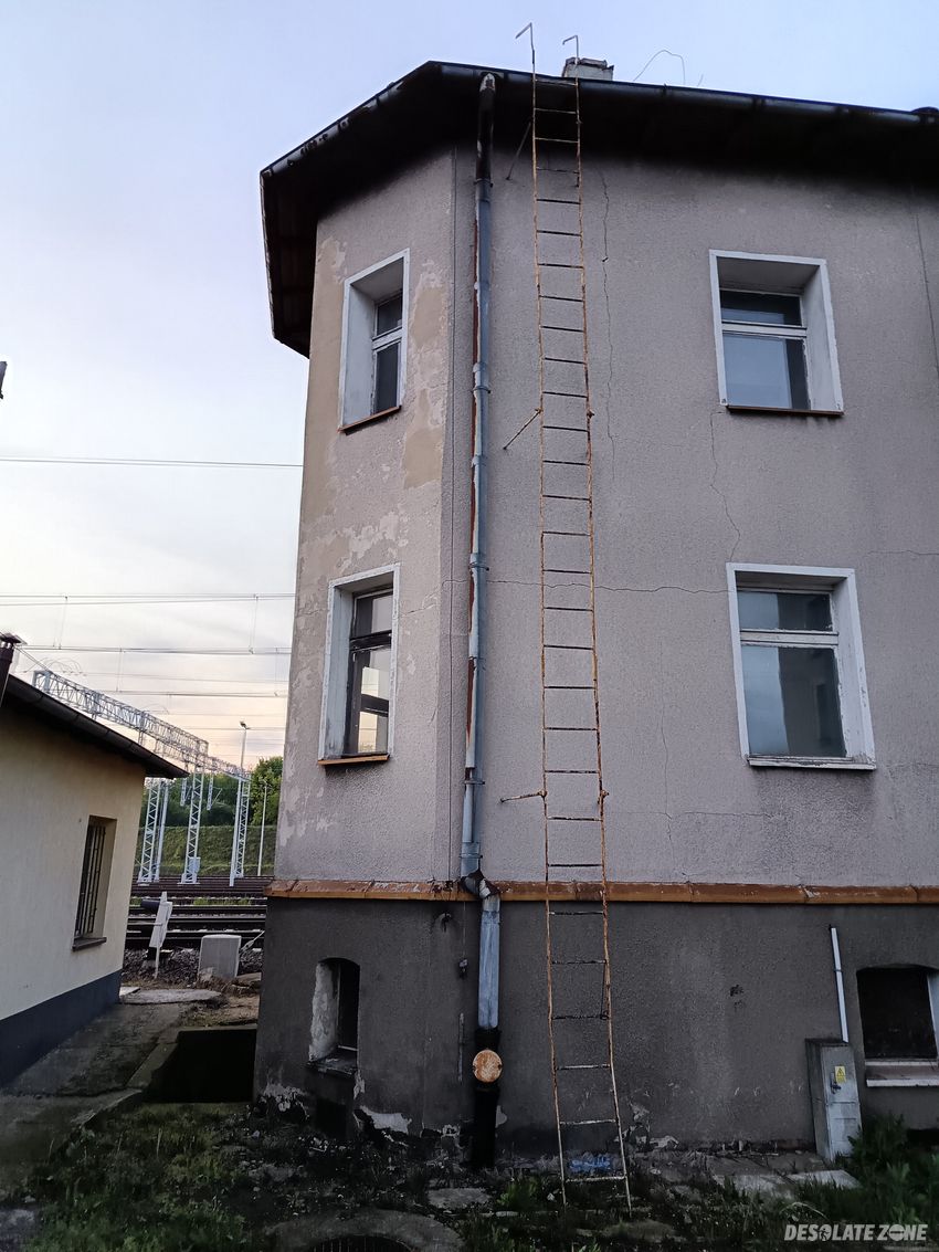 Opuszczone budynki- olsztyn towarowa