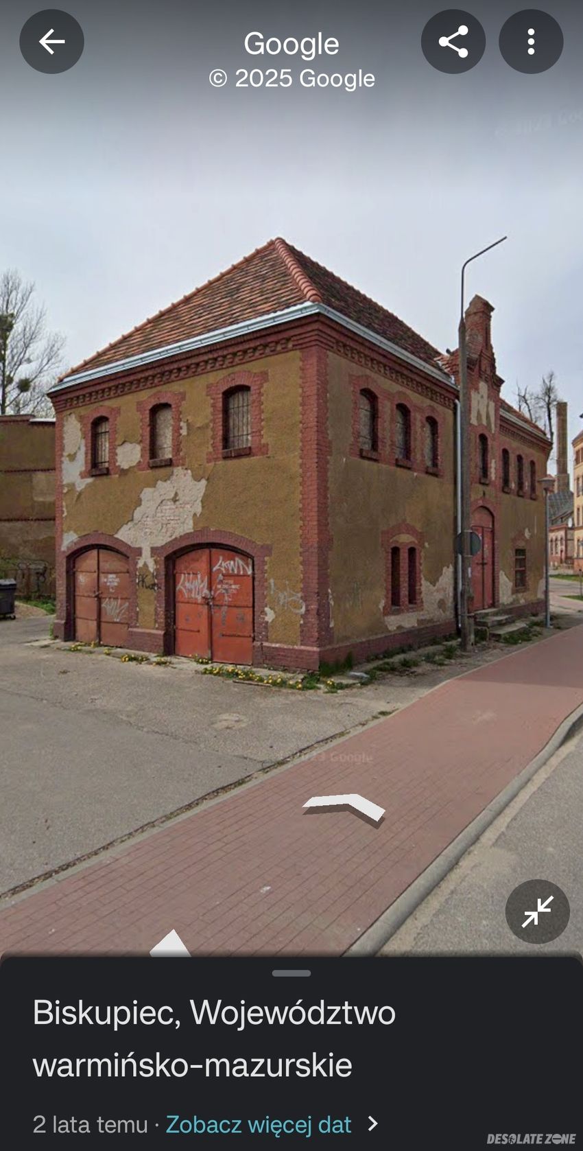 Opuszczona jednostka wojskowa biskupiec