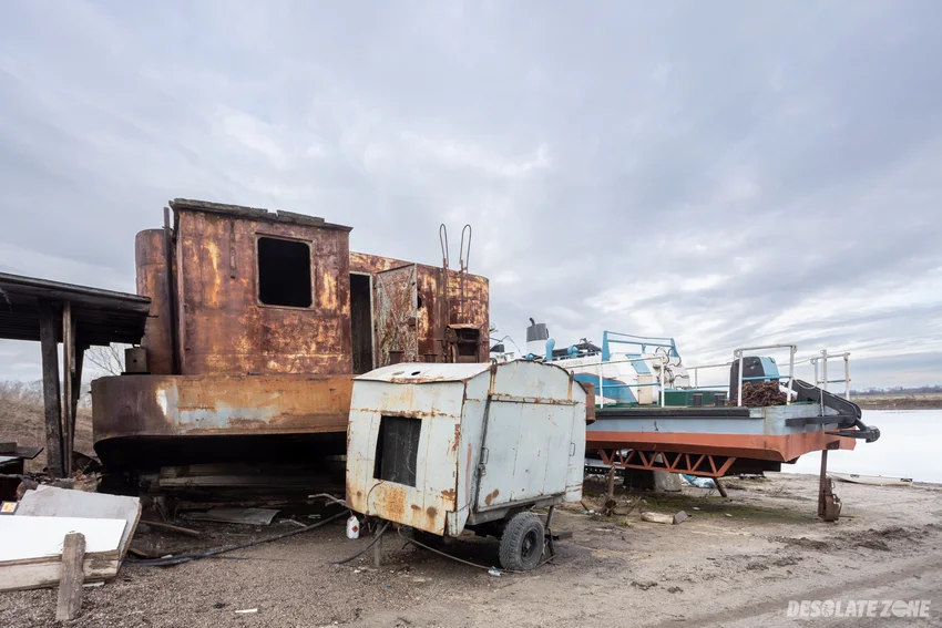 Opuszczone statki na wiśle