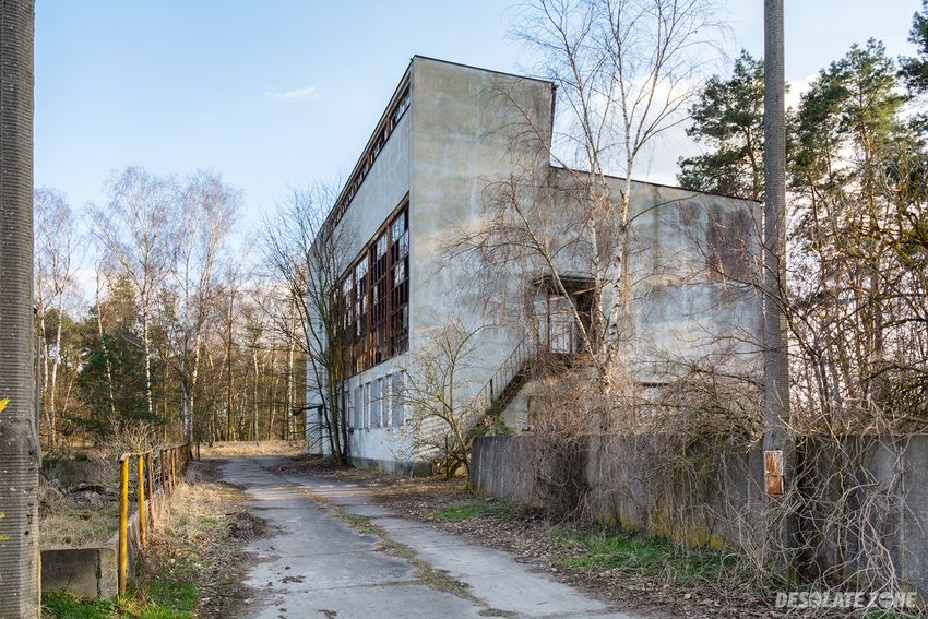 Opuszczony budynek - kotłownia, błażejewko