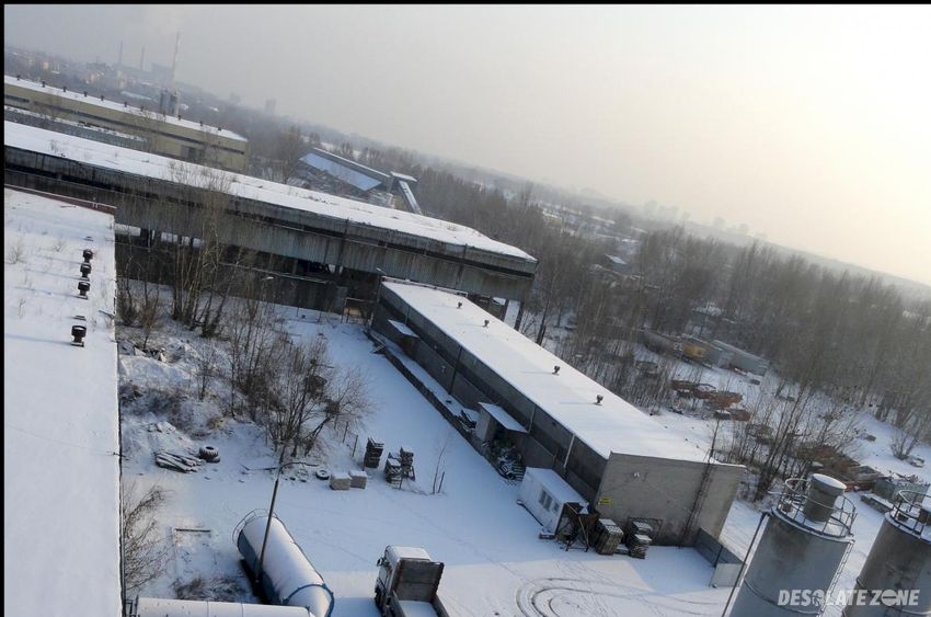 Opuszczona fabryka domów, warszawa
