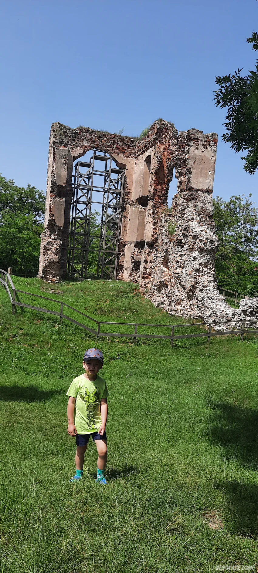 Ruiny zamku w bodzentynie