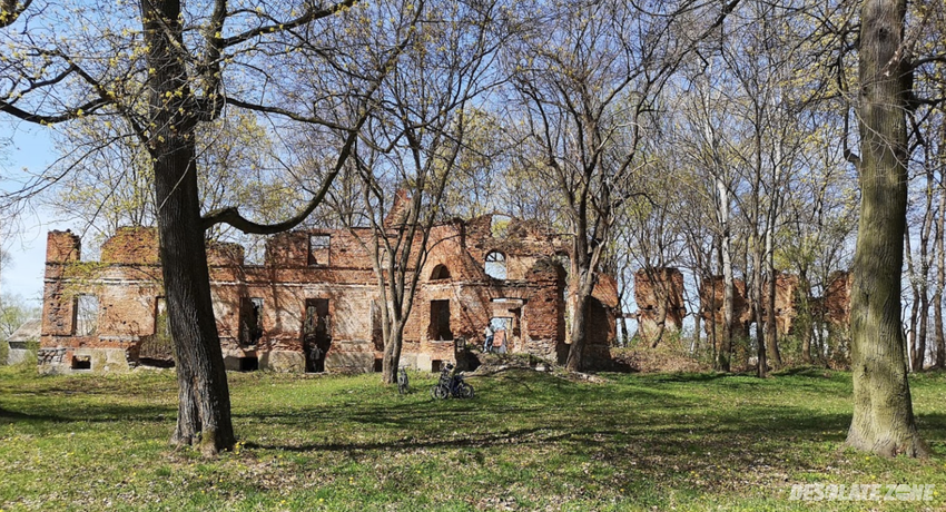 Ruiny pałacu Łubieńskich, okuniew