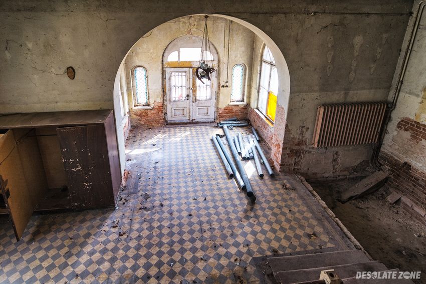 Dwór chłapowskich.