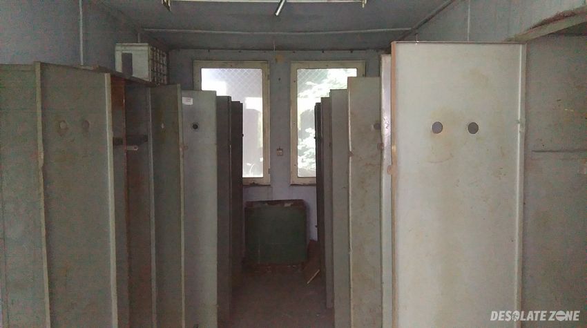 Opuszczony budynek kolejowy