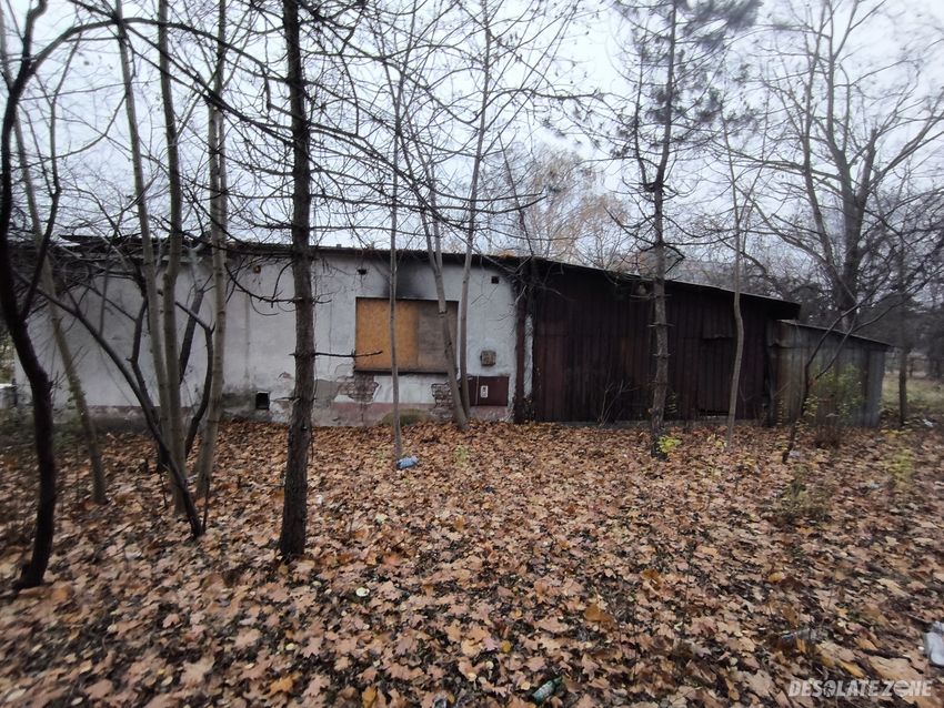 Opuszczone zaplecze p k s