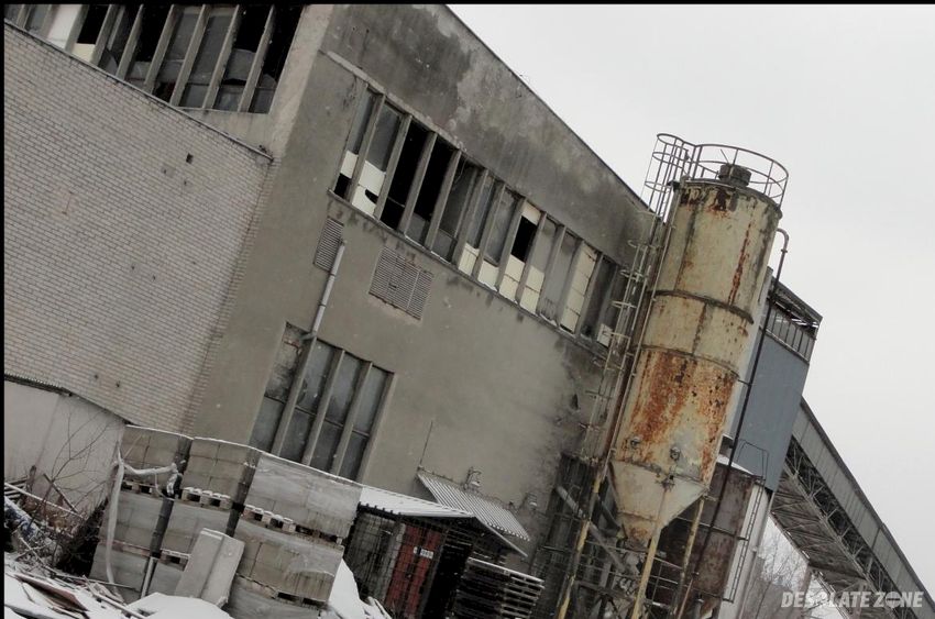 Fabryka elementów budowlanych, warszawa-Żerań